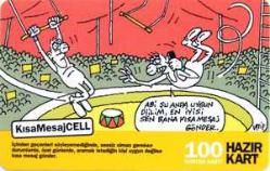 K = TURKCELL * KAZI  KONUŞ  KARTI * 17 ( KISA  MESAJ CELL ) 100  KONTÖR