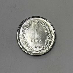 1978 1 Lira Acmonital – Çil Kondisyonda Koleksiyonluk Madeni Para