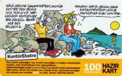K = TURKCELL * KAZI  KONUŞ  KARTI * 07 ( KONTÖR  EKSTRE ) 100  KONTÖR