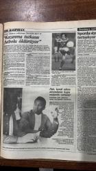 CUMHURİYET SPOR HAFTALIK PARASIZ DERGİSİ - 30 EYLÜL 1986 SAYI: 6  YUSUF - METİN - ABDÜLKADİR YÜCELMAN - OSMAN TAŞ - B. TABUR - M. UYSAL - N. KURT - Ö. UZAN - FEVZİ ŞEKER - A. SEYHANLI - S. KARADAĞ - HINCAL ULUÇ - EMRAH ÖZDEMİR - İSKENDER HARMANDAR - MURAT ÖZBAYKAL - AYHAN AYANOĞLU - B. METİN - HALİT DERİNGÖR - LEVENT EFE - FERHAN ŞENSOY - DR. GALİP GÜREL - CENGİZ GÖLLÜ - İSMET IRAZ - NAMIK EK - ANTON GEESINK - “BOMBA” BEKİR - FATİH ALTAYLI - EYÜP ÜNAL - YAŞAR SALEPÇİ - SUAT ÖZDORUK - ŞEHNAZ MUMCU - KURTARAN - VIOLET - ATA ABİ - M. GROSS - SERGEI BUBKA - VEDAT DANACI  GALATASARAYLI YUSUF: “ARKAŞ KAÇMAYACAĞIM” - BEŞİKTAŞLI METİN: “GOL SÖZÜ VERMEK KOLAY DA, ATMAK ZOR” - UMUT DAĞIN ARDINDA DEĞİL - HAYDİ 2. TURA - AVRUPA KUPALARI SINAVI - AVRUPA TEKVANDO ŞAMPİYONASI - DOĞRUNUN SAVUNUCUSU OLUN - GÜREŞTE ANTRENÖR SORUNU - HINCAL ULUÇ’A ELEŞTİRİLER - ADIM ADIM - ADAM ADAM - HAFTANIN ÖNEMLİ POZİSYONLARI - ATEŞ OLMAYAN YERDE - KÖŞE - SUTOPU - DIŞ BASINDAN - VOLEYBOL - KARATE-JUDO - YA - 16 SAYFA