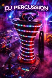 Eker percussion dj ışıklı darbuka