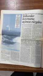 CUMHURİYET SPOR HAFTALIK PARASIZ DERGİSİ - 14 TEMMUZ 1987 — SAYI: 47 - ABDÜLKADİR YÜCELMAN – NADİR NADİ – HASAN CEMAL – EMİNE UŞAKLIGİL – OKAY GÖNENSİN – TANER KUTLAY – TURGUT DARUGA – KADİR KIR – ŞENOL GÜNEŞ – İBRAHİM YILDIZ – CÜNEYT KORYÜREK – MEHMET TERZİ – ALTUN – FATİH ALTAYLI – REŞAT KÖSTEM – GÜRCAN BİLGİÇ – MURAT ÇAKIR – MEHMET KARAGÖL – FİKRET ULAÇ – GÖKHAN ERSAN – ŞÜKRÜ ÖZDEMİR - AÇIK DENİZ YAT YARIŞI’NIN SEYİR DEFTERİ – BİR REKORUN ANATOMİSİ – SUTOPU: MURAT ÇAKIR’IN YORUMU – ANTRENMAN YAPIYORUZ (METİN TÜKENMEZ) – SUALTI AVCILIĞI – METİN OKTAY ÇİZGİ ROMANI (TEÇSİZ KRAL) – ŞENOL FUTBOLA VEDA EDİYOR – SALI PAZARI – AT YARIŞLARI – HAKEM/MERAKLI – SÖRF: WINDSURF ZENGİN SPORU MU? – OKURLARDAN: GALATASARAY ŞİKE TARTIŞMALARI, GENÇLİK MERKEZİ ELEŞTİRİLERİ, TARAFSIZ DERGİ DİLEĞİ, FENERBAHÇE ŞARKISI - 16 SAYFA