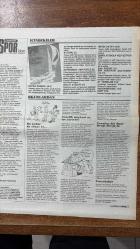 CUMHURİYET SPOR HAFTALIK PARASIZ DERGİSİ - 14 TEMMUZ 1987 — SAYI: 47 - ABDÜLKADİR YÜCELMAN – NADİR NADİ – HASAN CEMAL – EMİNE UŞAKLIGİL – OKAY GÖNENSİN – TANER KUTLAY – TURGUT DARUGA – KADİR KIR – ŞENOL GÜNEŞ – İBRAHİM YILDIZ – CÜNEYT KORYÜREK – MEHMET TERZİ – ALTUN – FATİH ALTAYLI – REŞAT KÖSTEM – GÜRCAN BİLGİÇ – MURAT ÇAKIR – MEHMET KARAGÖL – FİKRET ULAÇ – GÖKHAN ERSAN – ŞÜKRÜ ÖZDEMİR - AÇIK DENİZ YAT YARIŞI’NIN SEYİR DEFTERİ – BİR REKORUN ANATOMİSİ – SUTOPU: MURAT ÇAKIR’IN YORUMU – ANTRENMAN YAPIYORUZ (METİN TÜKENMEZ) – SUALTI AVCILIĞI – METİN OKTAY ÇİZGİ ROMANI (TEÇSİZ KRAL) – ŞENOL FUTBOLA VEDA EDİYOR – SALI PAZARI – AT YARIŞLARI – HAKEM/MERAKLI – SÖRF: WINDSURF ZENGİN SPORU MU? – OKURLARDAN: GALATASARAY ŞİKE TARTIŞMALARI, GENÇLİK MERKEZİ ELEŞTİRİLERİ, TARAFSIZ DERGİ DİLEĞİ, FENERBAHÇE ŞARKISI - 16 SAYFA