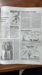 CUMHURİYET SPOR HAFTALIK PARASIZ DERGİSİ - 7 TEMMUZ 1987 — SAYI: 46 - ABDÜLKADİR YÜCELMAN – NADİR NADİ – HASAN CEMAL – EMİNE UŞAKLIGİL – OKAY GÖNENSİN – TANER KUTLAY – METİN OKTAY – LEVENT EFE – CEMAL DOĞANAY – ZEKERİYA ALP – HABİB YALÇIN – GÜRCAN BİLGİÇ – ERDİ – UMRAN KABACI – ALİ SUAT EKİNCİ – TANJU ÇOLAK – SAVAŞ – ORHAN – YAŞAR – ŞENOL – BEDRİ ZENGİNKUZUCU – ÜNAL İNCE – DERWALL – MEHMET KAYA – GÖKHAN ERSAN – ŞÜKRÜ ÖZDEMİR-  TAÇSIZ KRAL METİN OKTAY (ÇİZGİ ROMAN / YAŞAM ÖYKÜSÜ) – WIMBLEDON’DA ÇİLEK VE KREMA – BURSA YILDIZ KIZLAR TÜRKİYE BASKETBOL ŞAMPİYONASI – AVRUPA’DAN RAKİP ARIYORUZ (NAPOLI, REAL MADRİD) – FENERBAHÇELİ ERDİ İLE RÖPORTAJ – ŞEN OL BEŞİKTAŞ – FEYYAZ VE BÜNYAMİN TARTIŞMASI – SAMSUN’DA BÜYÜK FİRAR – UNIVERSIAD’A HAZIRLIK (ZAGREB) – AT YARIŞLARI – HAKEM/MERAKLI – RALLİ: 16. GÜNAYDIN-MARLBORO TÜRKİYE RALLİSİ – OKURLARDAN: TRANSFERLER VE TARAFTARLAR, GALATASARAY ŞAMPİYONLUĞU TARTIŞMALARI, TARAFSIZ DERGİ ELEŞTİRİSİ, FENERBAHÇE ŞARKISI - 16 SAYFA