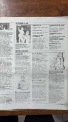 CUMHURİYET SPOR HAFTALIK PARASIZ DERGİSİ - 7 TEMMUZ 1987 — SAYI: 46 - ABDÜLKADİR YÜCELMAN – NADİR NADİ – HASAN CEMAL – EMİNE UŞAKLIGİL – OKAY GÖNENSİN – TANER KUTLAY – METİN OKTAY – LEVENT EFE – CEMAL DOĞANAY – ZEKERİYA ALP – HABİB YALÇIN – GÜRCAN BİLGİÇ – ERDİ – UMRAN KABACI – ALİ SUAT EKİNCİ – TANJU ÇOLAK – SAVAŞ – ORHAN – YAŞAR – ŞENOL – BEDRİ ZENGİNKUZUCU – ÜNAL İNCE – DERWALL – MEHMET KAYA – GÖKHAN ERSAN – ŞÜKRÜ ÖZDEMİR-  TAÇSIZ KRAL METİN OKTAY (ÇİZGİ ROMAN / YAŞAM ÖYKÜSÜ) – WIMBLEDON’DA ÇİLEK VE KREMA – BURSA YILDIZ KIZLAR TÜRKİYE BASKETBOL ŞAMPİYONASI – AVRUPA’DAN RAKİP ARIYORUZ (NAPOLI, REAL MADRİD) – FENERBAHÇELİ ERDİ İLE RÖPORTAJ – ŞEN OL BEŞİKTAŞ – FEYYAZ VE BÜNYAMİN TARTIŞMASI – SAMSUN’DA BÜYÜK FİRAR – UNIVERSIAD’A HAZIRLIK (ZAGREB) – AT YARIŞLARI – HAKEM/MERAKLI – RALLİ: 16. GÜNAYDIN-MARLBORO TÜRKİYE RALLİSİ – OKURLARDAN: TRANSFERLER VE TARAFTARLAR, GALATASARAY ŞAMPİYONLUĞU TARTIŞMALARI, TARAFSIZ DERGİ ELEŞTİRİSİ, FENERBAHÇE ŞARKISI - 16 SAYFA