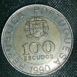 PORTEKİZ  1990   100 ESCUDOS