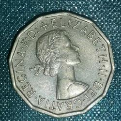 İNGİLTERE  1966  3 PENCE
