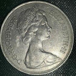 İNGİLTERE  1970  10 PENCE