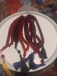 61 adet  Sıkma,Ukrayna,ateş ve benzeri kehribar tespih lotu.Ustaişçilikli 1990 sonrası