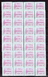 Cumhuriyet 1992 Otomat 01-01 251 Valör Tam Takım