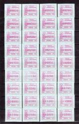 Cumhuriyet 1992 Otomat 01-01 251 Valör Tam Takım