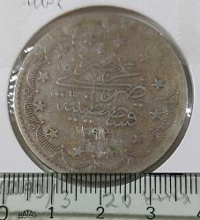 GÜMÜŞ 20 KURUŞ SULTAN II. ABDÜLHAMİT 1293-3 ORİJİNAL ÇOK ÇOK TEMİZ XXX2R1 ÇOK NADİRDİR