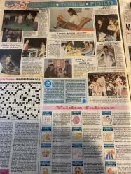 HAFTA SONU DERGİ - GAZETESİ EKSTRA EKİ DOĞUM GÜNÜ HEDİYESİ (TURKİSH -MAGAZINE - NEWSPAPER) - TAM TAKIM 8 SAYFADIR - 17 HAZİRAN 1988 - Sayı:25 -Türkan Şoray-Turan Çevik-Nazan Şoray-Sedef Bozok-Perihan Savaş-Yılmaz Zafer-Yamaha Reklamı-Perran Kutman-Samime Sanay-Hülya Süer-Tarık Akan-Kadir İnanır-Yaşar Şerbetçi-Mazhar-Fuat-Özkan-Şarkıcı Tülay-Vahdet Vural kaset reklamı-Wolfgang Furniss-Yasemin evcim-Filiz Akın-Rıza Silahlı Poda-Yaşar Alptekin-Bedrettin Dalan-Aldo Baldini-Zeyno erkman-Tanyeri erkman-Gezin Mavituncalılar-Kenan Evren’den mutlu evliliğin sırrı-Çağla Sakarya-Berrin Bacıoğlu-Yelda Kibar-Gülay Aktaş-Özcan Tokuş