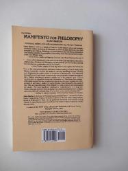 Manifesto For Philosophy