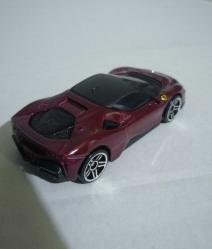 Ferrari SF90 Stradale 1/64 Ölçek 7 cm Lisanslı 2025 HW Moto Show 5 Li Paketten Çıkma Mint Araç