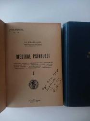 Medikal Psikoloji Cilt I - Cilt II [ 2 Cilt Takım ] [ İmzalı - İthaflı ]