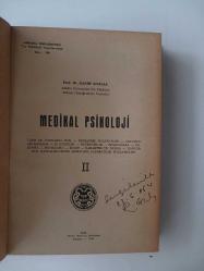 Medikal Psikoloji Cilt I - Cilt II [ 2 Cilt Takım ] [ İmzalı - İthaflı ]