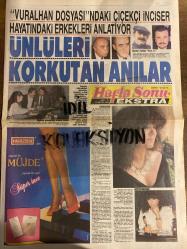 HAFTA SONU DERGİ - GAZETESİ EKSTRA EKİ DOĞUM GÜNÜ HEDİYESİ (TURKİSH -MAGAZINE - NEWSPAPER) - TAM TAKIM 8 SAYFADIR - 20 MAYIS 1988 - Sayı:21 - İnciser Garipoğlu-Ercan Vuralhan-Hasbi Menteşoğlu-Ayşen Gruda-Ümit Tokcan-Orhan Ertanhan-Yaşar Alptekin-Haldun Dormen-Nadia Smolik-Hülya Avşar-Hülya Aksular-Aytaç Arman-Funda Güngör-Mehmet Armağan-Erol Evgin-Melih Kibar-Nezahat Demet-Fırat Başkale-Hasan Demirel-Aşçı Şener Şen-İsmail Baba Sürelsan-Hülya Yiğitalp-Hasan Epirden-Hakkı Bulut-Lili ve Üzeyir Garih-Jale Yılmabaşar-Cem Güvendiren-Cem Hakko-Ahu Tuğbay-Leyla Kohen-Betina Hakko-Gilla Penso-Sakıp Sabancı
