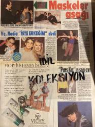 HAFTA SONU DERGİ - GAZETESİ EKSTRA EKİ DOĞUM GÜNÜ HEDİYESİ (TURKİSH -MAGAZINE - NEWSPAPER) - TAM TAKIM 8 SAYFADIR - 20 MAYIS 1988 - Sayı:21 - İnciser Garipoğlu-Ercan Vuralhan-Hasbi Menteşoğlu-Ayşen Gruda-Ümit Tokcan-Orhan Ertanhan-Yaşar Alptekin-Haldun Dormen-Nadia Smolik-Hülya Avşar-Hülya Aksular-Aytaç Arman-Funda Güngör-Mehmet Armağan-Erol Evgin-Melih Kibar-Nezahat Demet-Fırat Başkale-Hasan Demirel-Aşçı Şener Şen-İsmail Baba Sürelsan-Hülya Yiğitalp-Hasan Epirden-Hakkı Bulut-Lili ve Üzeyir Garih-Jale Yılmabaşar-Cem Güvendiren-Cem Hakko-Ahu Tuğbay-Leyla Kohen-Betina Hakko-Gilla Penso-Sakıp Sabancı