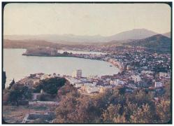 1989 PTT Bodrum Genel Görünüm Kartpostal