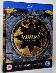 THE MUMMY Trilogy Blu-ray Limited Edition Exclusive Steelbook Versiyonu