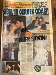 HAFTA SONU DERGİ - GAZETESİ DOĞUM GÜNÜ HEDİYESİ (TURKİSH -MAGAZINE - NEWSPAPER) - TAM TAKIM 8 SAYFADIR - 7 EKİM 1988 - Sayı:41 - Sibel Can ve Hakan Ural’ın gerdek gecesi-Cemil İpekçi-Emel Sayın-Atilla Kaya-Hatice Yelken-Zeki Çetin-Arzu Kaya-Yıldız Kenter-Şükran Güngör-Uğurgül ailesi-Bedrettin Dalan-Levent Kırca-Taner Şener-Şeref Şener-Hakan Balamir-Tufan Balamir-Abdullah Mete-Oya Başar-Ayşe Mine-Zerrin özer-Güzin Sayar-Arzu Aydın-Gürsel Turnalı-Mustafa Bağdiken-Sami Hazinses-Kemal Sunal-Burhan Çaçan-Dansöz Melike-Sevtap Parman-Fatma Karanfil-Serpil Çakmaklı-Semra İnanç-Yaşar Alptekin-Nazan Ayaz-Tanju Okan-Ekrem Pakdemir-Betül Pakdemirli-Semra İnanç-Mustafa Aksit-Gülara Demirayak