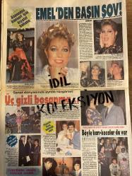 HAFTA SONU DERGİ - GAZETESİ DOĞUM GÜNÜ HEDİYESİ (TURKİSH -MAGAZINE - NEWSPAPER) - TAM TAKIM 8 SAYFADIR - 7 EKİM 1988 - Sayı:41 - Sibel Can ve Hakan Ural’ın gerdek gecesi-Cemil İpekçi-Emel Sayın-Atilla Kaya-Hatice Yelken-Zeki Çetin-Arzu Kaya-Yıldız Kenter-Şükran Güngör-Uğurgül ailesi-Bedrettin Dalan-Levent Kırca-Taner Şener-Şeref Şener-Hakan Balamir-Tufan Balamir-Abdullah Mete-Oya Başar-Ayşe Mine-Zerrin özer-Güzin Sayar-Arzu Aydın-Gürsel Turnalı-Mustafa Bağdiken-Sami Hazinses-Kemal Sunal-Burhan Çaçan-Dansöz Melike-Sevtap Parman-Fatma Karanfil-Serpil Çakmaklı-Semra İnanç-Yaşar Alptekin-Nazan Ayaz-Tanju Okan-Ekrem Pakdemir-Betül Pakdemirli-Semra İnanç-Mustafa Aksit-Gülara Demirayak