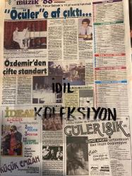 HAFTA SONU DERGİ - GAZETESİ EKSTRA EKİ DOĞUM GÜNÜ HEDİYESİ (TURKİSH -MAGAZINE - NEWSPAPER) - TAM TAKIM 8 SAYFADIR - 7 EKİM 1988 - Sayı:41 - Uğur Böcekleri-Zeki ve Yalçın-Ali Atakul-Leyla Toprak-Semra Alpay-Bülent Pelit-Serpil Alkan-Ajda Pekkan-Ali İpekçi-Nilgün Gerçel-Ahmet Yığın-Reha Çebi-Somer Özkök-Trudi Özkök-Selmin ergün-Faruk Ergin-Ayşe Azizoğlu-Ali İpekçi-Vasfiye İpekçi-Derya Demil-Haydar Demil-Nilüfer Fırat-Nasir Yelkenci-Sevgi Turan-Öner Tüzün-Ateş Fırat-Sibel Yelkenci-Çiğdem Feza Fırat-Bilgin Özsun-Çiğdem Kaymak-Bülent Ersoy-Ercüment Batanay-Güngör Hoşses-Fikret Hakan-Muammer Özer-Uzaylı Zekiye-Behlül Dal-Seden Kızıltunç-Yusuf Atala-Münir Özkul-Doğu Erkan-İhsan Yüce-Güler Işık kaset reklamı-Atilla Özdemiroğlu-Küçük Emrah Albüm-Timur Selçuk-Ezginin günlüğü-Özdemir erdoğan-Chat Baker-İbrahim Tatlıses-Mustafa Sağyaşar-Gül Erda-İbrahim Tatlıses-Osman Yağmurdereli-Metin Milli-Müşerref Akay-Belkıs Akkale-Bahar Öztan-Hakan Kalkavan