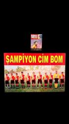 GALATASARAY 1997 POSTER HAGİ FATİH TERİM FUTBOL NOSTALJİ