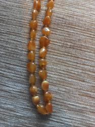 Doğal damla kehribar uzunluk 60 cm