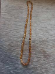 Doğal damla kehribar uzunluk 60 cm