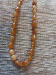 Doğal damla kehribar uzunluk 60 cm