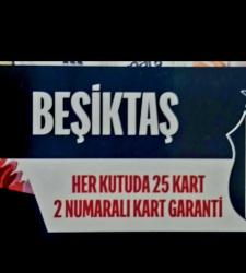 Beşiktaş futbolcu kartları METAL KUTU AÇILMAMIŞ PAKET LİSANSLI ORJİNAL