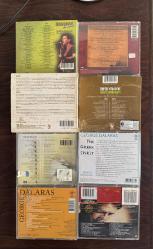 George DALARAS Koleksiyonu - 8 Adet Orijinal Yunanistan Baskı (Import) CD Seti