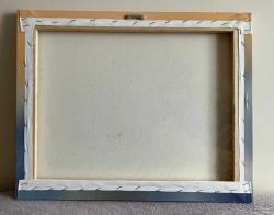 JAPON SANATÇI HOKUSAİ'NİN KANAGAWA OKİ NAMİ URA ADLI ESERLERİNİN KANVAS TABLOSU.TUVAL ÜZERİNE RESMEDİLMİŞTİR.  KONDİSYON YÜKSEK. 40 X 50 CM.