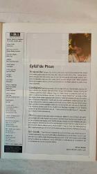 PİCUS KÜLTÜR SANAT VE EDEBİYAT DERGİSİ - EYLÜL 2004 SAYI: 14  AHMET ÜMİT - İSMET ÖZEL - SEFA KAPLAN - ORHAN KEMAL - ATHENA - MAEVE BINCHY - NİHAT ZİYALAN - YILMAZ GÜNEY - MEBUSE TEKAY - SEMİH GÜMÜŞ - SEVGİ SANLI - OYA BAYDAR - CELAL KADRİ KINOĞLU - KÜRŞAT BAŞAR - FAKİR BAYKURT - IŞIK ÖĞÜTÇÜ - HİLMİ YAVUZ - İNCİ ARAL - MARTIN MYSTÈRE - SHREK - WALTER BENJAMIN - YEKTA KOPAN  YAZARINI ARAYAN KAHRAMAN - BEŞ YÖNETMEN, BEŞ İSTANBUL - İSMET ÖZEL İLE SÖYLEŞİ - DOSYA: ORHAN KEMAL - SOKAĞIN US’LU ÇOCUKLARI - İRLANDA’NIN MASALCI TEYZESİ MAEVE BINCHY - YEŞİLÇAM VE YAZMAK ÜSTÜNE - ANNEM GİBİ OLMADIM - KLASİKLER GALERİSİ: FAKİR BAYKURT - YENİ YAYINLAR - MÜZİK: ATHENA - ÇİZGİ ROMAN: MARTIN MYSTÈRE - NOTA DEFTERİ: ROMANTİK ÇAĞIN KLASİK YÜZÜ - SİNEMA: İSTANBUL DİLE GELİNCE - SİNEMA: SHREK - EL SANATLARI - DANS: RÜYAMDA GÖRDÜM - İÇERİDEN - UZAK FOTOĞRAFLAR - ÇEVİRİ KOKUSU: BENJAMIN VE ÇEVİRMENİN ÖDEVİ - SÖYLEŞİ: YEKTA KOPAN - SÖYLEŞİ: NİHAT ZİYALAN - KAPAK: AHMET ÜMİT VE ŞE-  TAM TAKIM EKSİKSİZ 96 SAYFA