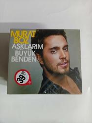 Murat boz aşklarım büyük benden   albümü  acılmamış ambalajında sıfır  koleksiyon klasik  cd müzikler   YILMAZ VİDEO