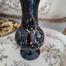 Antika El Yapımı Murano Vazo