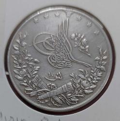 GÜMÜŞ 10 KURUŞ SULTAN II. ABDÜLHAMİT 1293-27 MISIR BASKISI ORİJİNAL ÇİLALTI WWW2V3 ÇOK NADİRDİR