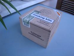 H. UPMANN - HABANA / CUBA - SÜRGÜLÜ KAPAKLI ( DERİN ) AHŞAP PURO KUTUSU - Made CUBA