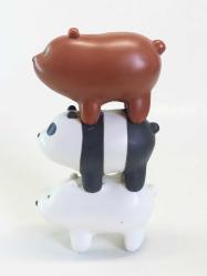 Kafadar Ayılar We Bare Bears 3'lü 2020 McDonalds Oyuncak Figür