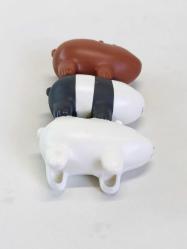 Kafadar Ayılar We Bare Bears 3'lü 2020 McDonalds Oyuncak Figür