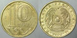 KAZAKİSTAN 10 TENGE 2000.