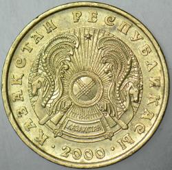 KAZAKİSTAN 10 TENGE 2000.