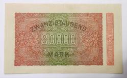 Almanya Asırlık Banknot 20000 Mark.. ((1923))