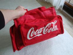 COCA COLA BÜYÜK BOY BEZ ÇANTA / BAVUL