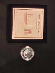 1915 Çanakkale Köprüsü - Darphane Gümüş Yeşil Polimer - Sertifikalı