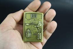 GOLD  METAL BENZİNLİ KABARTMALI ÇAKMAK SIFIR SIFIR  BÖYLESİ COK ZOR GELİR BAKMAYAN PİŞMAN OLUR KOLLEKSİYON SERİ (YENİ RAF--40