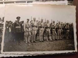 KRT79---1930'LAR ASKERLER ÖĞRENCİLER TÖREN HATIRA FOTOĞRAFI