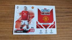 Topps UCL 2024-2025 Alejandro Garnacho Manchester United Base Kart No:106